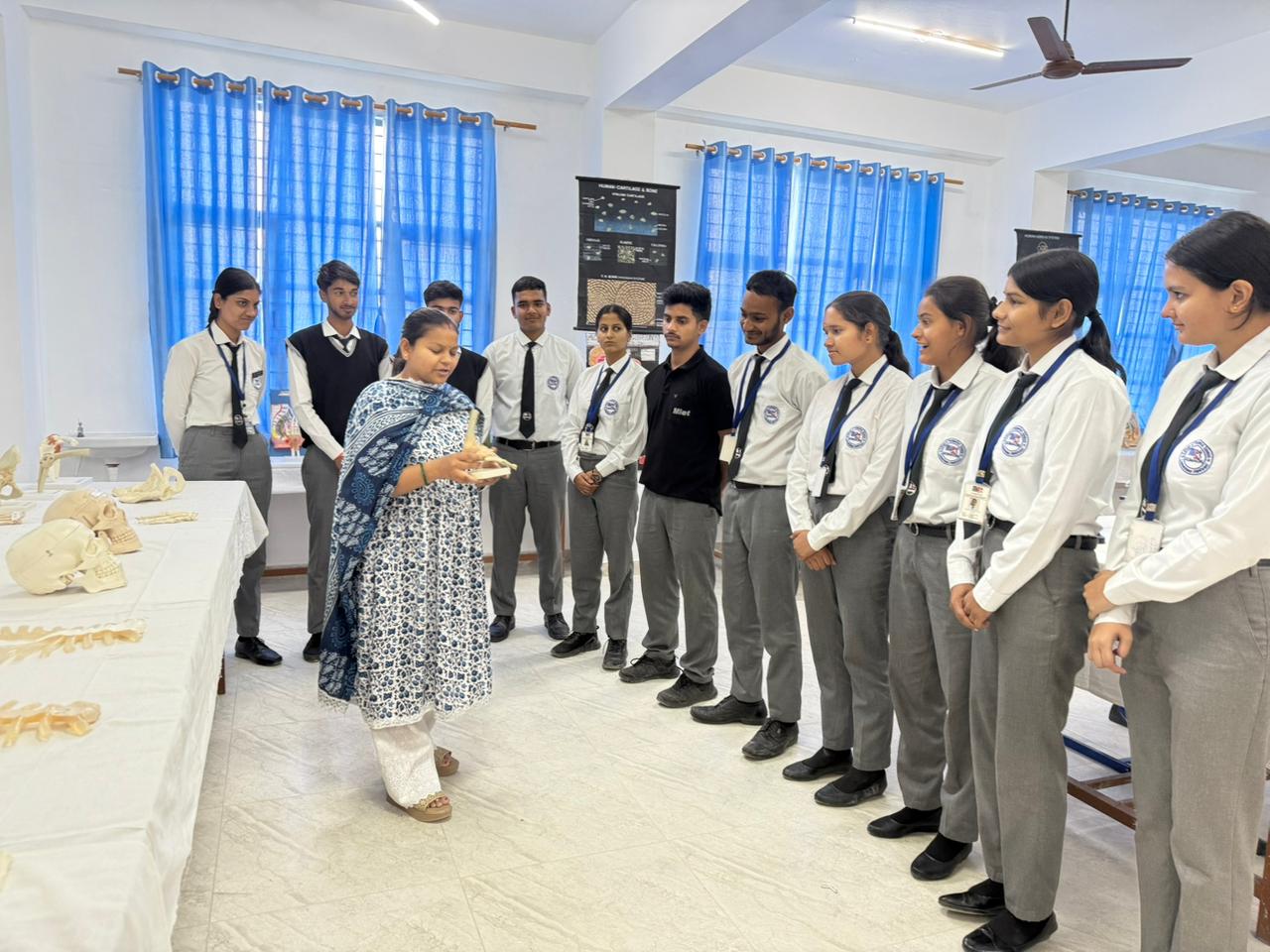 Nursing Student caring for patient