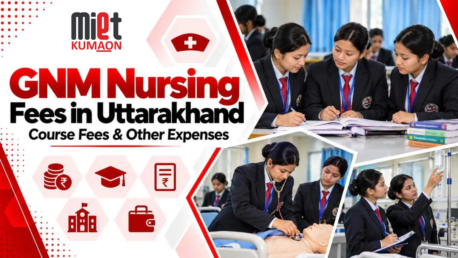 GNM Nursing Fees in Uttarakhand: Course Fees & Other Expenses