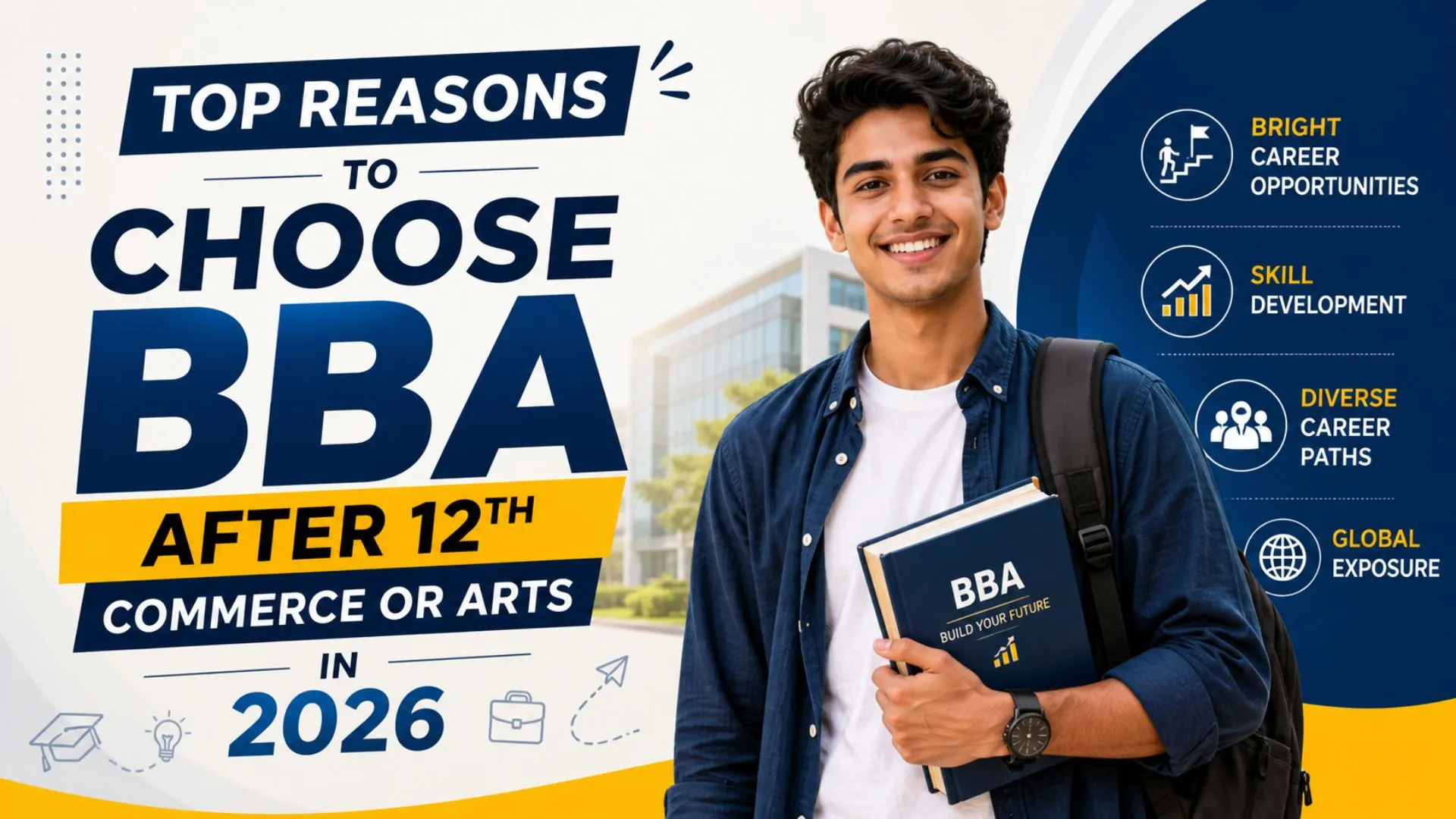 Top Reasons to Choose BBA After 12th Commerce or Arts in 2026